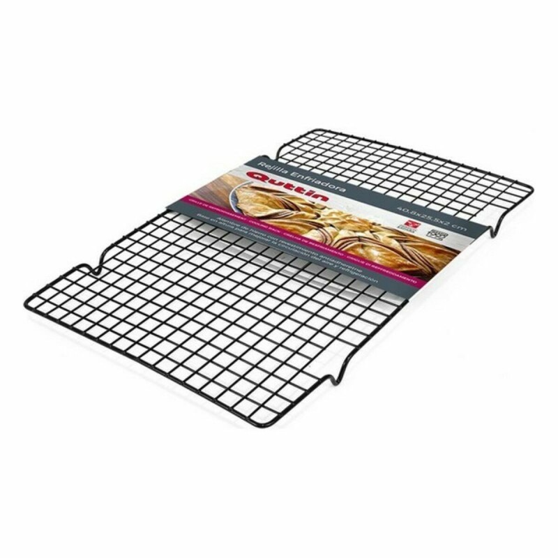 Grille de refroidissement Quttin Métal Noir (40,8 x 25,5 x 2 cm) - Acheter à 3,50 € seulement chez Collector's Boutique