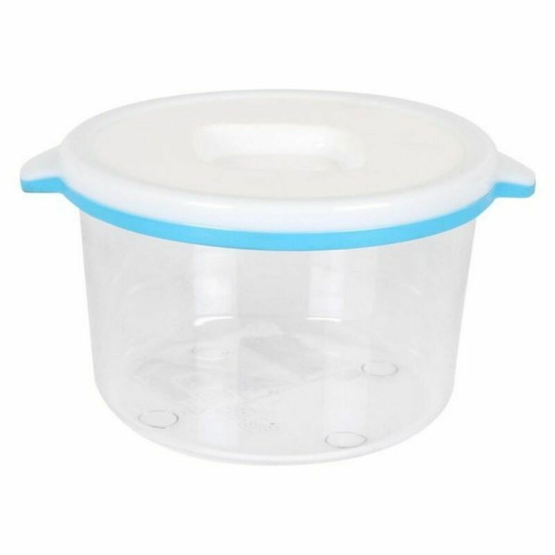 Boîte à lunch White & blue Ronde (0,25 L) (0,25 L) - Acheter à 0,80 € seulement chez Collector's Boutique