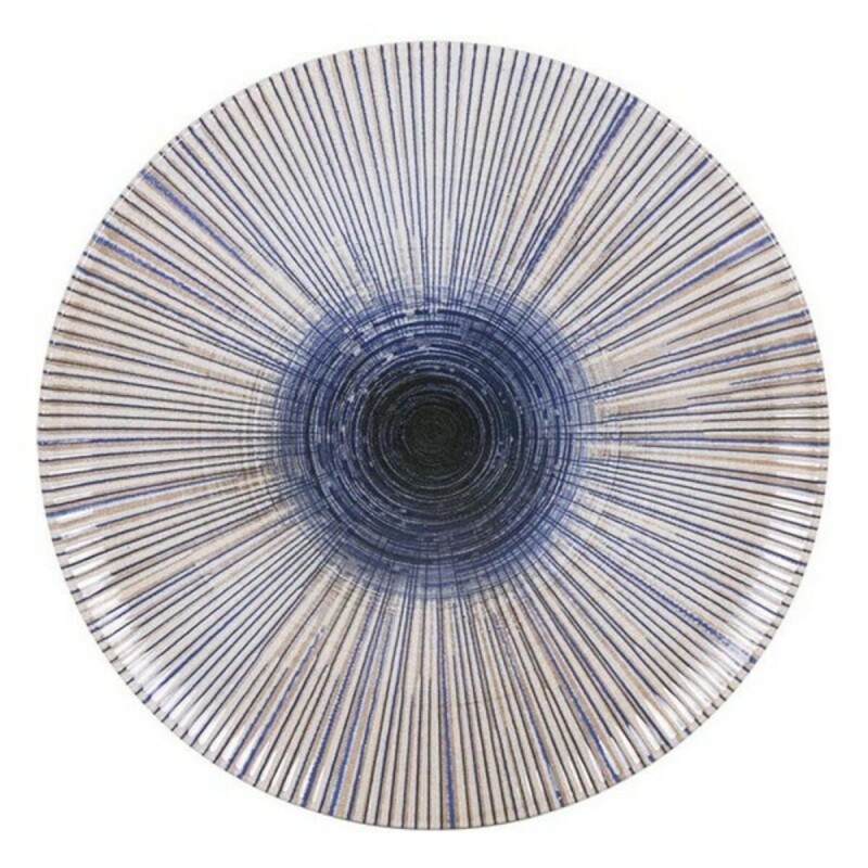 Assiette plate La Mediterránea Irys Monaco Porcelaine Brille (ø 26 x 2 cm) (Ø 26 cm) - Acheter à 4,74 € seulement chez Collector