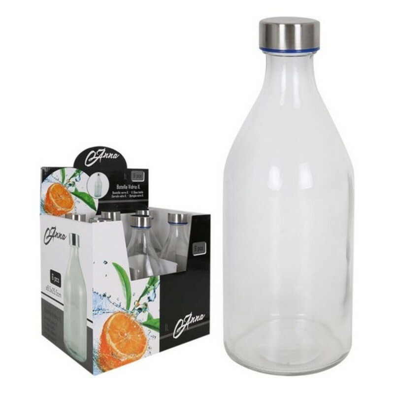 Bouteille verre Bouchon à vis 1L - Acheter à 2,66 € seulement chez Collector's Boutique