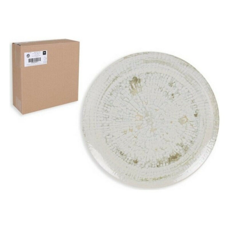 Assiette plate La Mediterránea Idris Monaco Porcelaine Brille (ø 26 x 2 cm) (Ø 26 cm) - Acheter à 3,20 € seulement chez Collecto