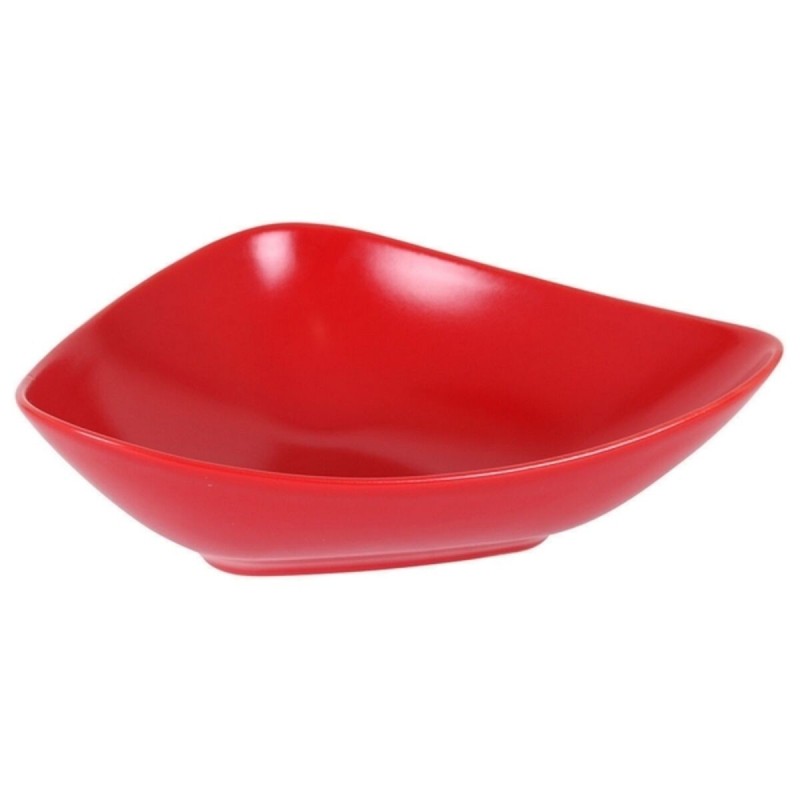 Assiette creuse Rouge (24 x 19 x 7 cm) - Acheter à 4,00 € seulement chez Collector's Boutique