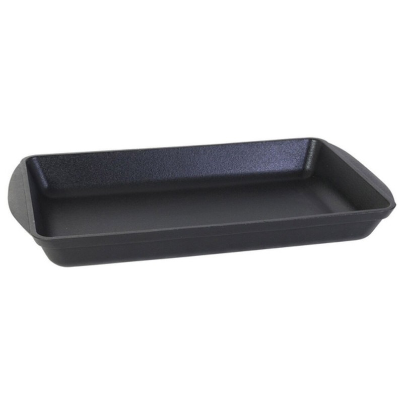 Plat à Gratin Inde Noir Fonte (50 x 30 x 6,5 cm) - Acheter à 15,66 € seulement chez Collector's Boutique