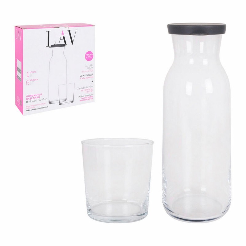 Lot LAV Pichet Verres Verre (7 pcs) - Acheter à 10,37 € seulement chez Collector's Boutique