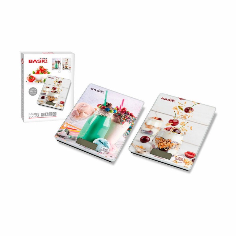 balance de cuisine Basic Home Numérique LCD 5 kg (20,3 x 15,3 x 1,6 cm) - Acheter à 7,67 € seulement chez Collector's Boutique