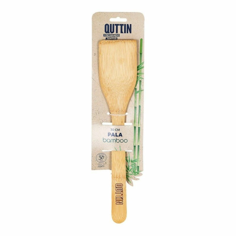 Palette de cuisine Quttin Marron Bambou Droite (30 x 6,2 x 0,8 cm) - Acheter à 0,85 € seulement chez Collector's Boutique