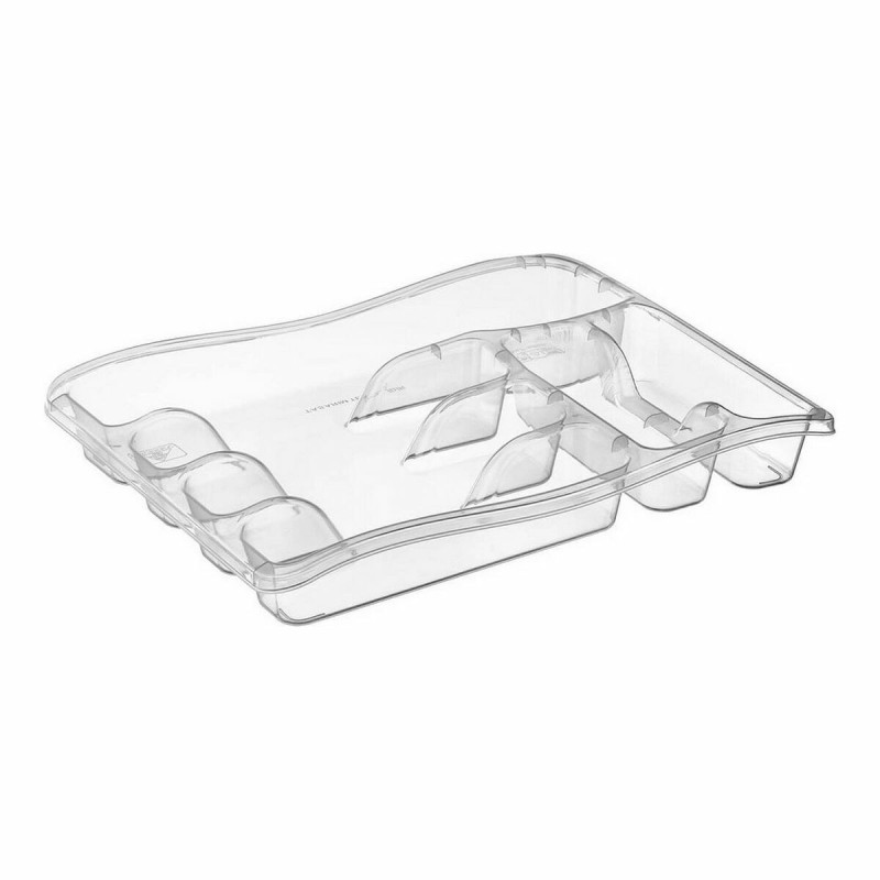 Range-couverts Privilege Transparent Plastique (38 x 30 x 5 cm) - Acheter à 2,40 € seulement chez Collector's Boutique