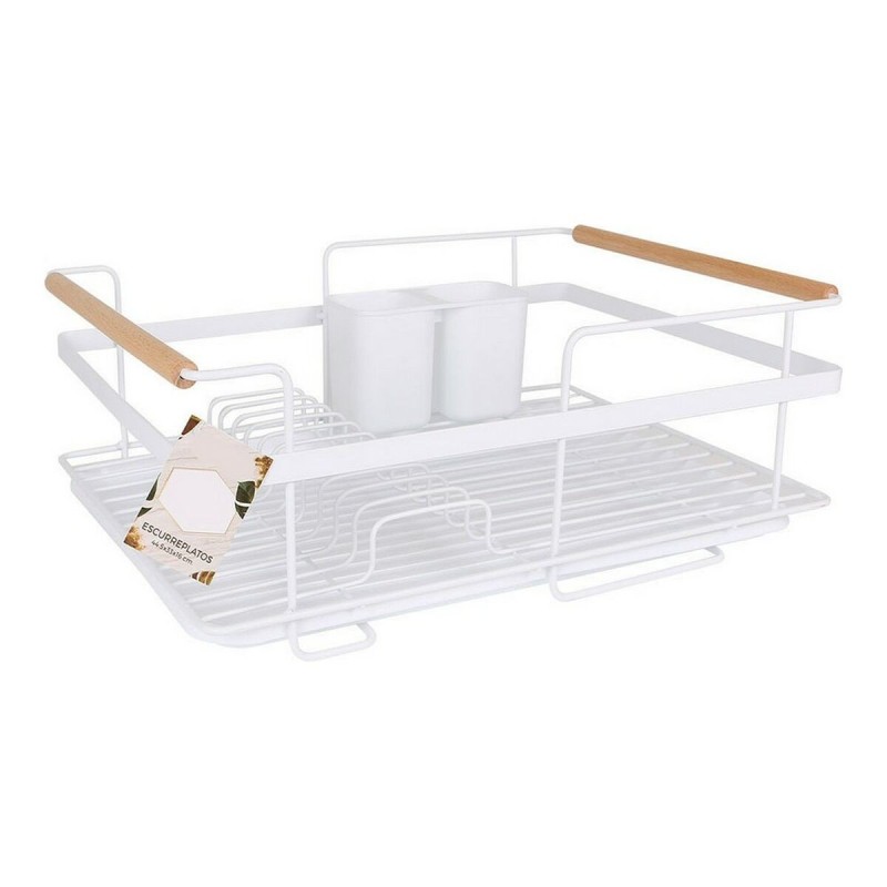 Égouttoir pour Évier Confortime Maison Métal Blanc Plastique (44,5 x 33 x 16 cm) - Acheter à 22,07 € seulement chez Collector's 