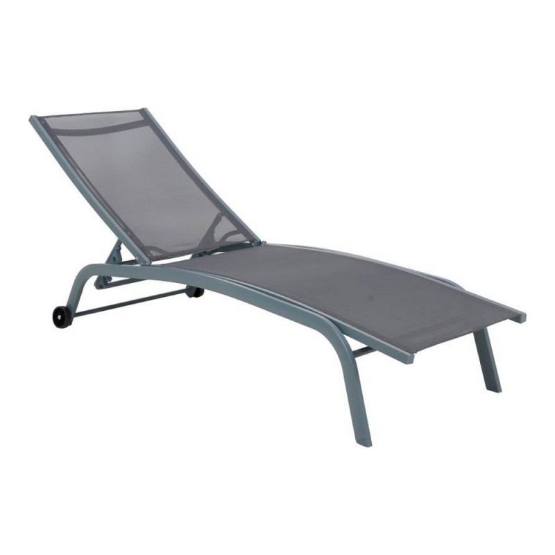 Chaise longue DKD Home Decor PVC Aluminium (187,5 x 64 x 97 cm) - Acheter à 141,11 € seulement chez Collector's Boutique