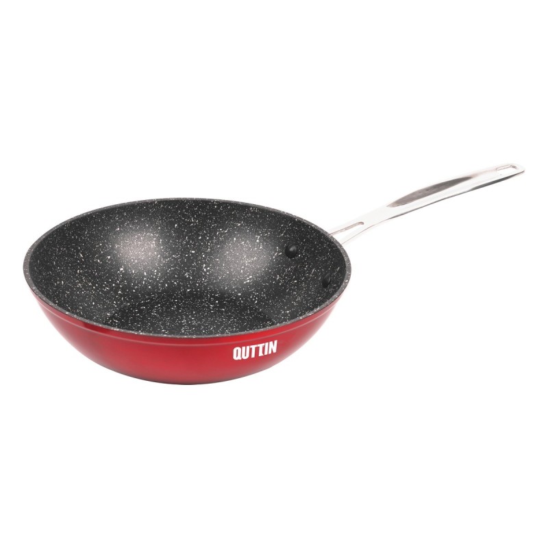 Wok Quttin Majestic Rouge (24 x 7 cm) - Acheter à 14,34 € seulement chez Collector's Boutique