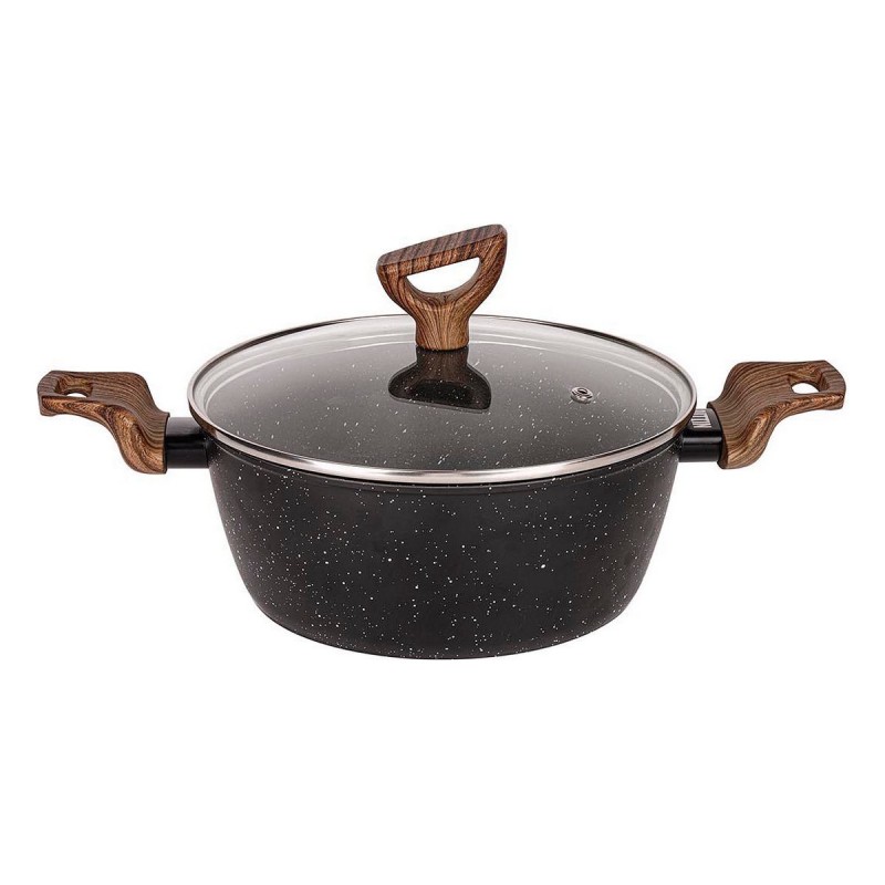 Casserole avec Couvercle Quttin ECOLOGI Noir (28 cm) - Acheter à 28,57 € seulement chez Collector's Boutique