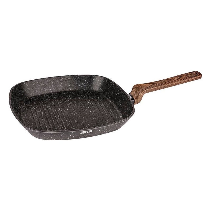 Poêle à Grilller Quttin ECOLOGI Noir (28 cm) - Acheter à 19,61 € seulement chez Collector's Boutique