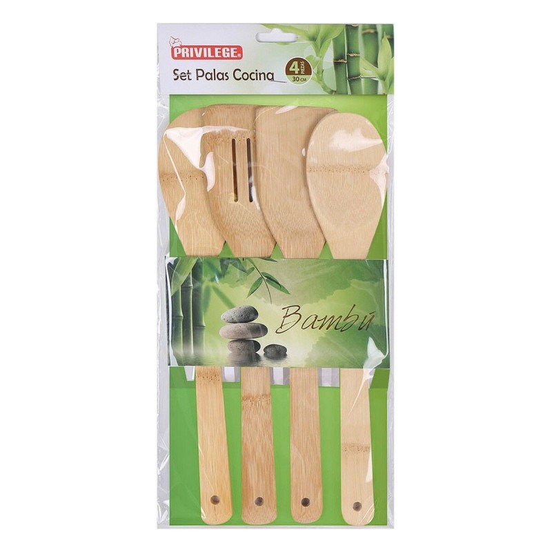 Palette de cuisine Privilege Bambou 4 Pièces (30 cm) - Acheter à 2,39 € seulement chez Collector's Boutique