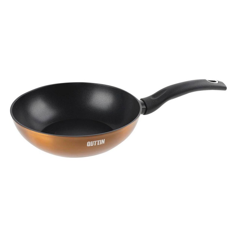 Wok Quttin Foodie Cuivre (28 x 8 cm) - Acheter à 16,38 € seulement chez Collector's Boutique