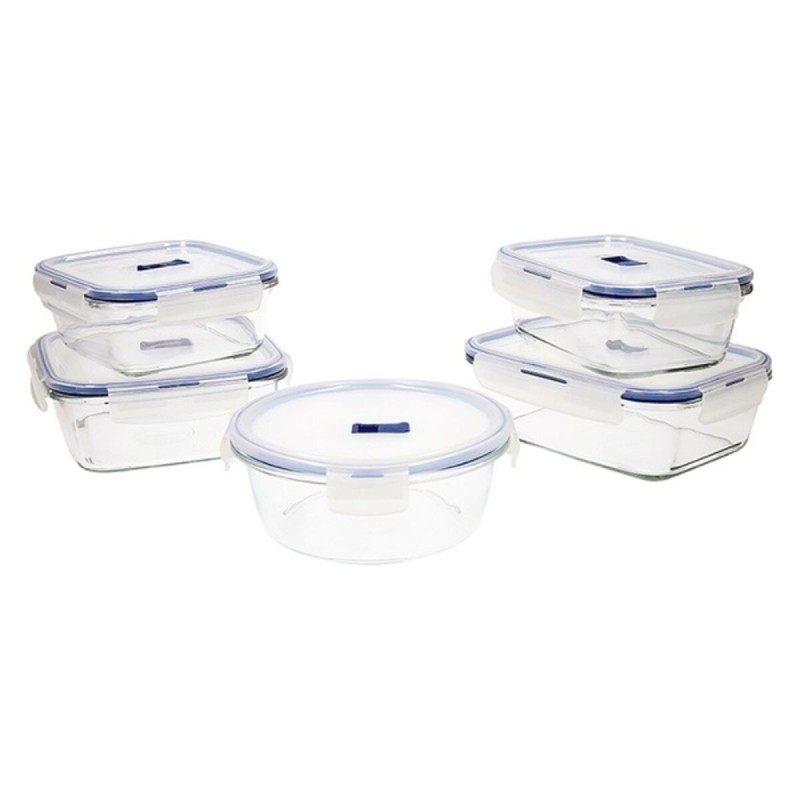 Ensemble de Boîtes à Lunch Luminarc Pure Box Active (5 pcs) Verre (5) - Acheter à 30,97 € seulement chez Collector's Boutique