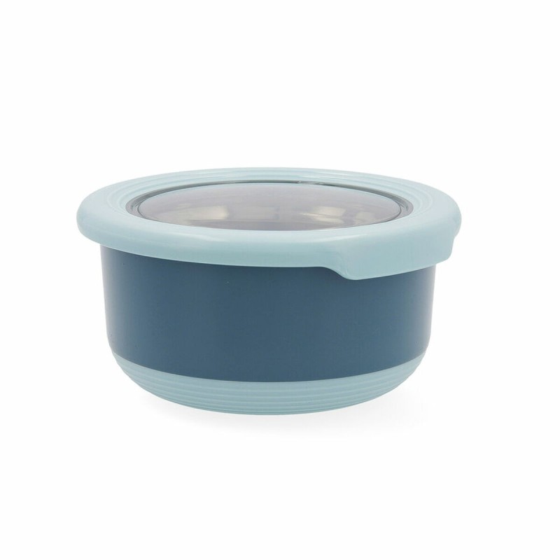 Boîte à lunch Quid Bleu Métal Silicone (730 ml) - Acheter à 5,72 € seulement chez Collector's Boutique