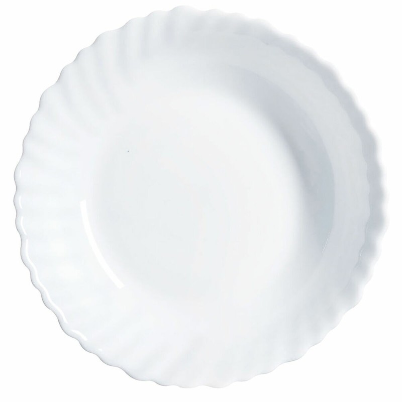 Assiette à dessert Luminarc Feston Blanc verre (Ø 18,5 cm) - Acheter à 1,48 € seulement chez Collector's Boutique