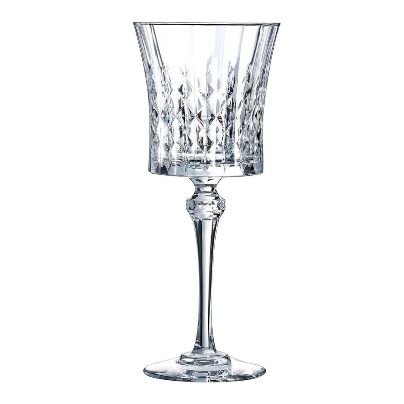 verre de vin Cristal d’Arques Paris Lady Diamond Transparent verre (27 cl) (Pack 6x) - Acheter à 23,08 € seulement chez Collecto