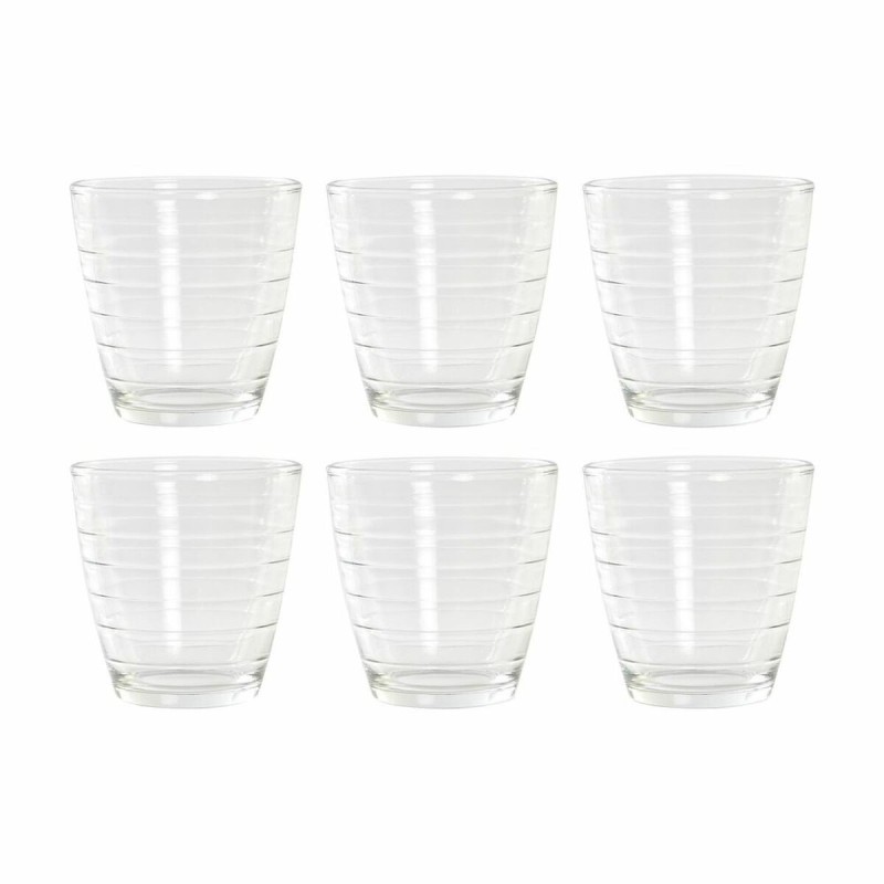 Set de Verres DKD Home Decor Verre (300 ml) (6 pcs) - Acheter à 6,38 € seulement chez Collector's Boutique