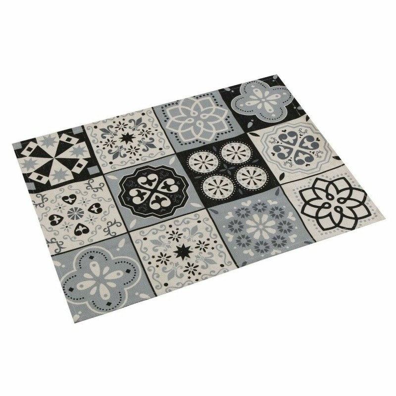 Dessous de plat Versa Mosaïque Noir Polyester (36 x 0,5 x 48 cm) - Acheter à 3,79 € seulement chez Collector's Boutique