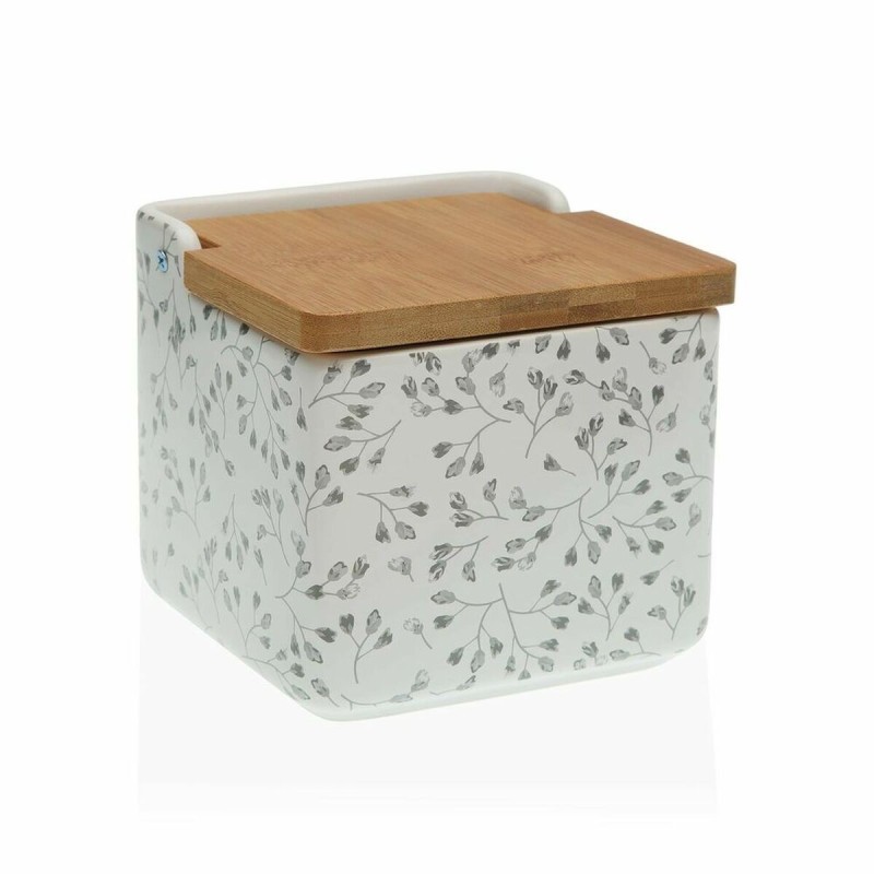 Salière avec couvercle Versa Oxford Céramique (12,2 x 11,5 x 12,2 cm) - Acheter à 7,32 € seulement chez Collector's Boutique