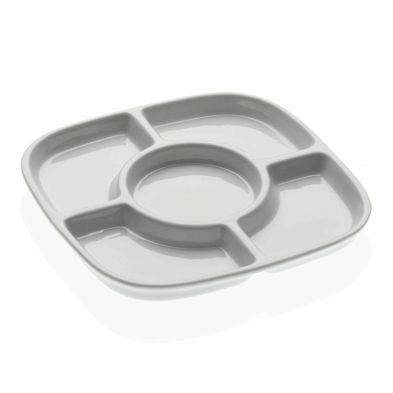 Plateau apéritif Versa Céramique Porcelaine (19 x 1,6 cm) - Acheter à 4,55 € seulement chez Collector's Boutique