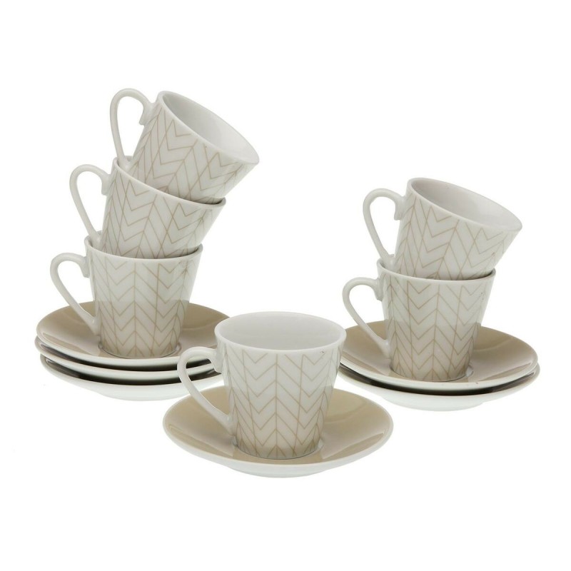 Ensemble de tasses à café Versa Eris Porcelaine (6 Pièces) - Acheter à 12,10 € seulement chez Collector's Boutique