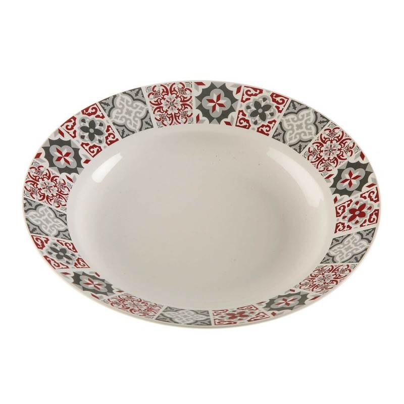 Assiette creuse Versa Bordeaux Porcelaine - Acheter à 3,24 € seulement chez Collector's Boutique