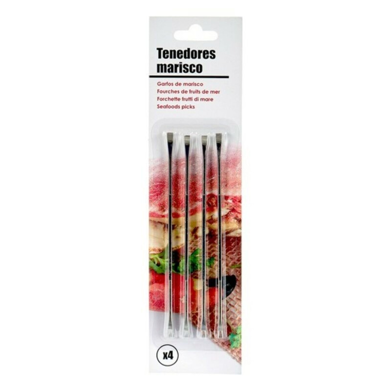 Ensemble de Fourchettes Fruits de mer (27 x 7 cm) (4 Pièces) - Acheter à 1,20 € seulement chez Collector's Boutique