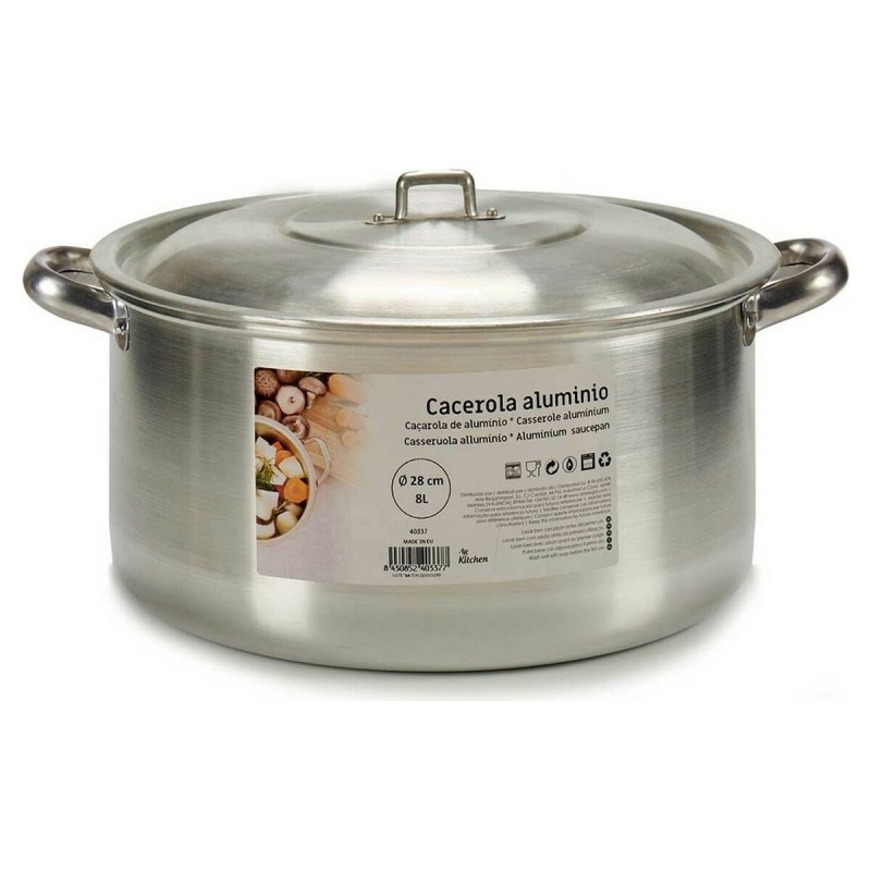 Casserole 8 L Argent Aluminium Argenté - Acheter à 17,03 € seulement chez Collector's Boutique