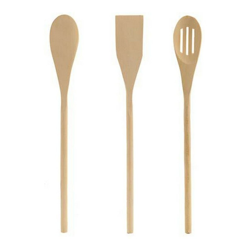 Set d'Ustensiles de Cuisine Bois (3 Pièces) - Acheter à 1,57 € seulement chez Collector's Boutique