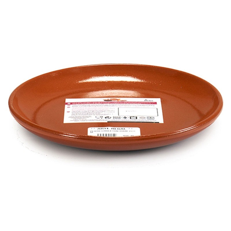 Assiette plate Ø 23 cm Miel Faïence (23 x 2 x 23 cm) - Acheter à 4,87 € seulement chez Collector's Boutique