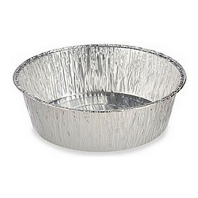 Jeux de plateaux S3606019 Argenté Argent Aluminium (2 Pièces) (25 x 8 x 25 cm) (Ø 20 x 7 cm) - Acheter à 1,84 € seulement chez C