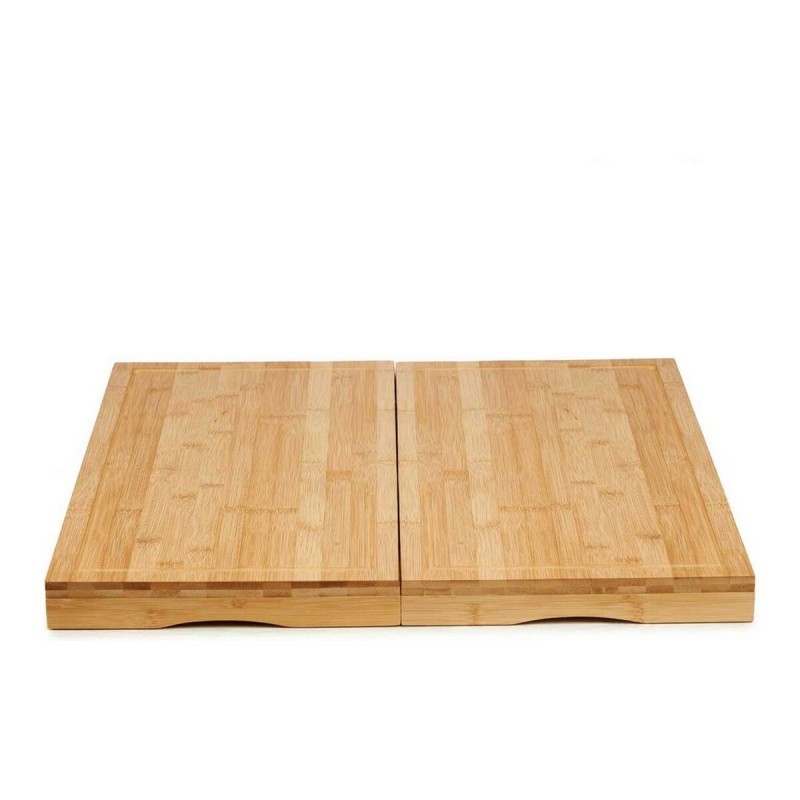 Lot Planche à découper Bambou Naturel (2 Pièces) (28 x 54 x 4 cm) - Acheter à 26,93 € seulement chez Collector's Boutique