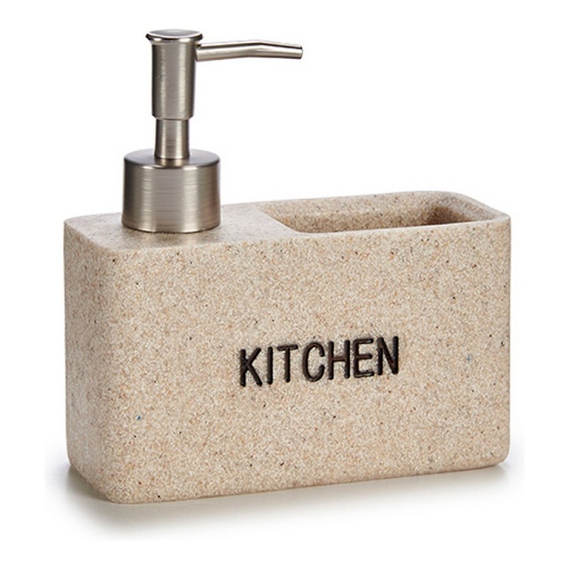 Distributeur de Savon Kitchen Crème Résine (6 x 14 x 14,5 cm) - Acheter à 9,07 € seulement chez Collector's Boutique