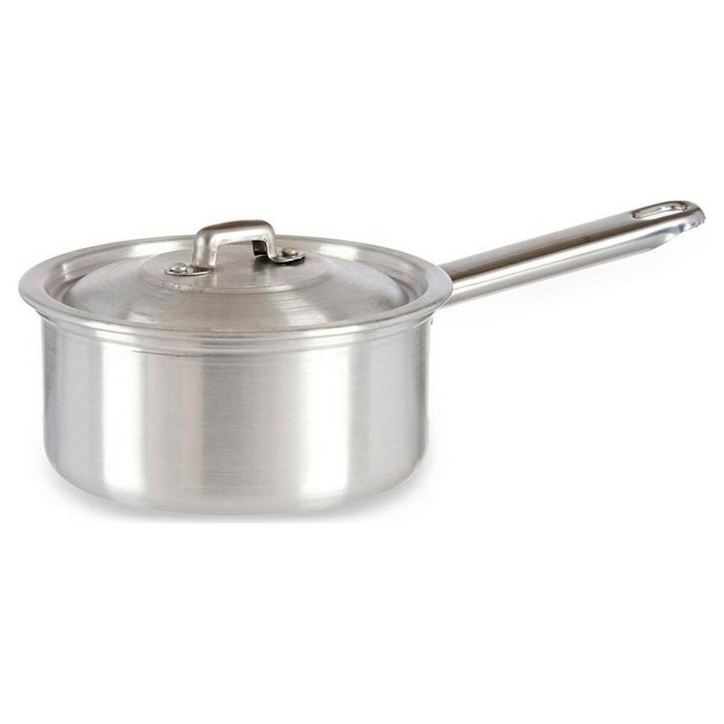 Casserole avec couvercle Argenté Aluminium 1 L (16 x 8 x 29 cm) - Acheter à 5,04 € seulement chez Collector's Boutique