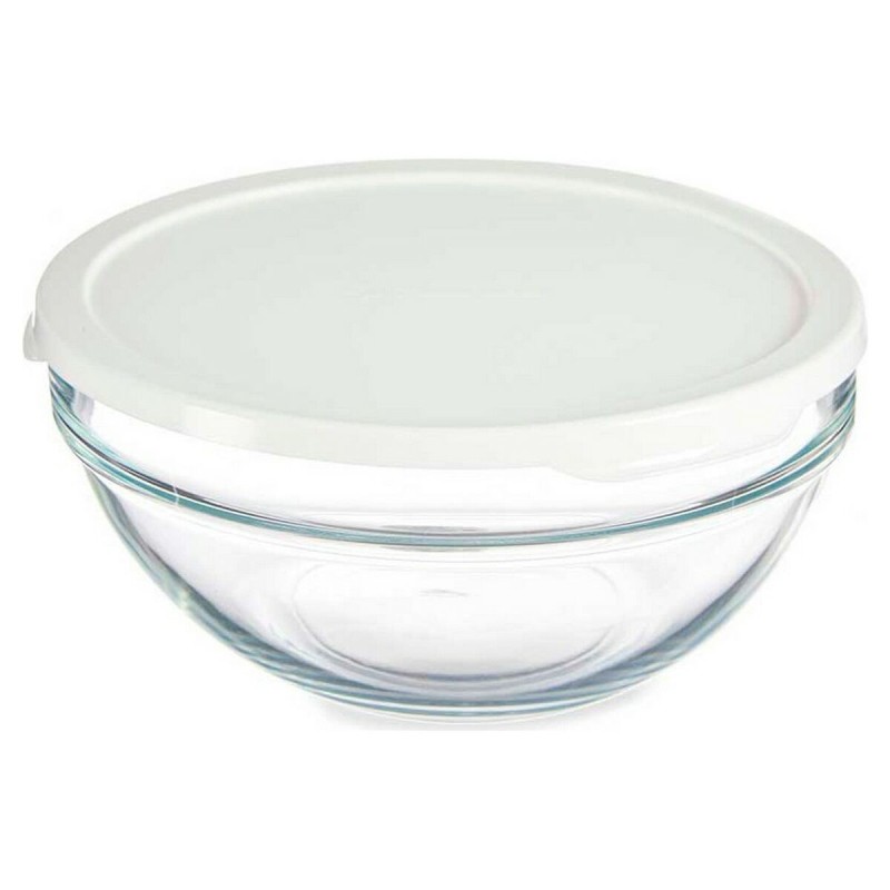 Panier-repas rond avec couvercle Plastique verre (1700 ml) - Acheter à 6,08 € seulement chez Collector's Boutique