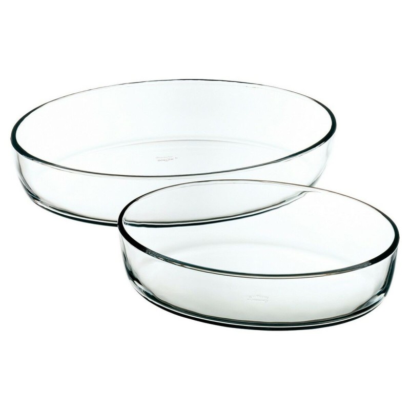 Plateau pour Four Transparent Verre Borosilicaté (2 pcs) - Acheter à 7,40 € seulement chez Collector's Boutique