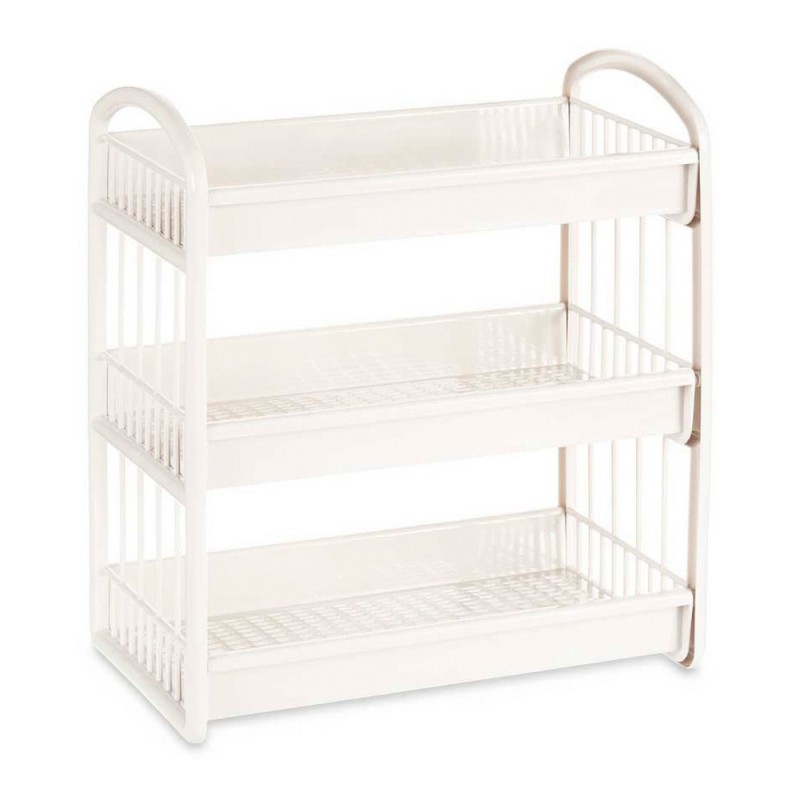 Étagère Blanc Plastique (35,5 x 39 x 21 cm) - Acheter à 8,41 € seulement chez Collector's Boutique