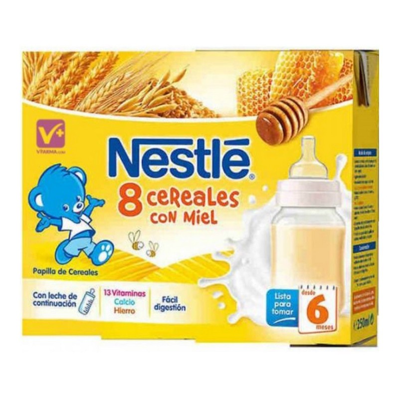 Purée pour bébé Nestle Lait et céréales au miel (2 x 250 ml) - Acheter à 3,42 € seulement chez Collector's Boutique