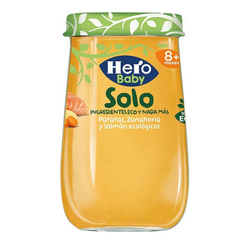 Pot pour bébé Hero Solo Patatas Zanahoria Salmón - Acheter à 2,38 € seulement chez Collector's Boutique