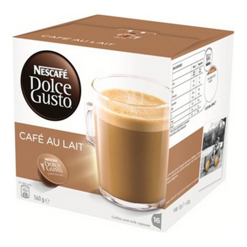 Capsules de café Au Lait Dolce Gusto (16 uds) - Acheter à 6,88 € seulement chez Collector's Boutique