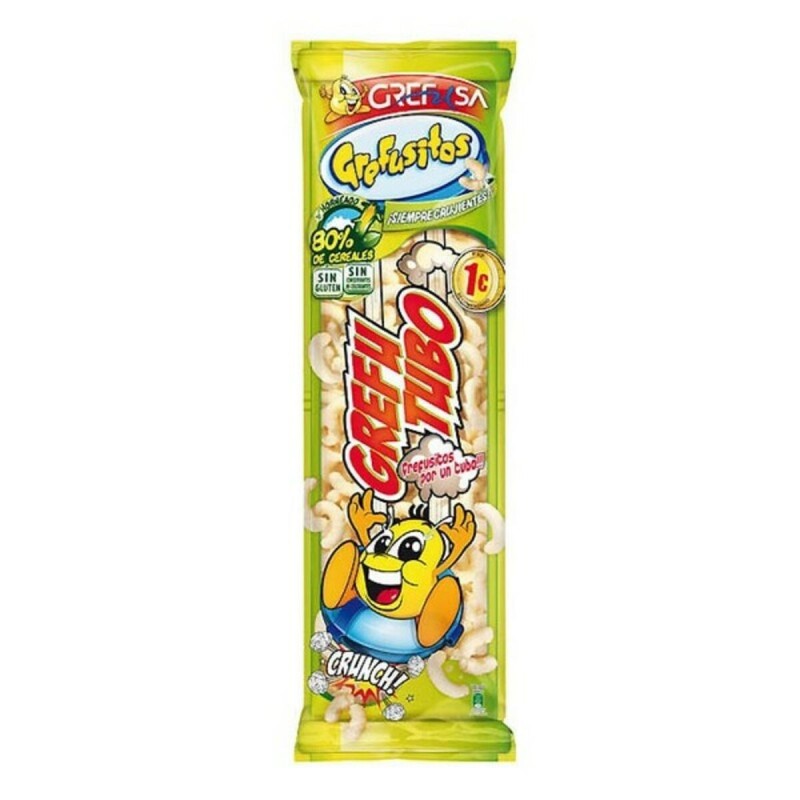 Snacks Grefusa GrefuTubo Gusanitos (105 g) - Acheter à 1,57 € seulement chez Collector's Boutique