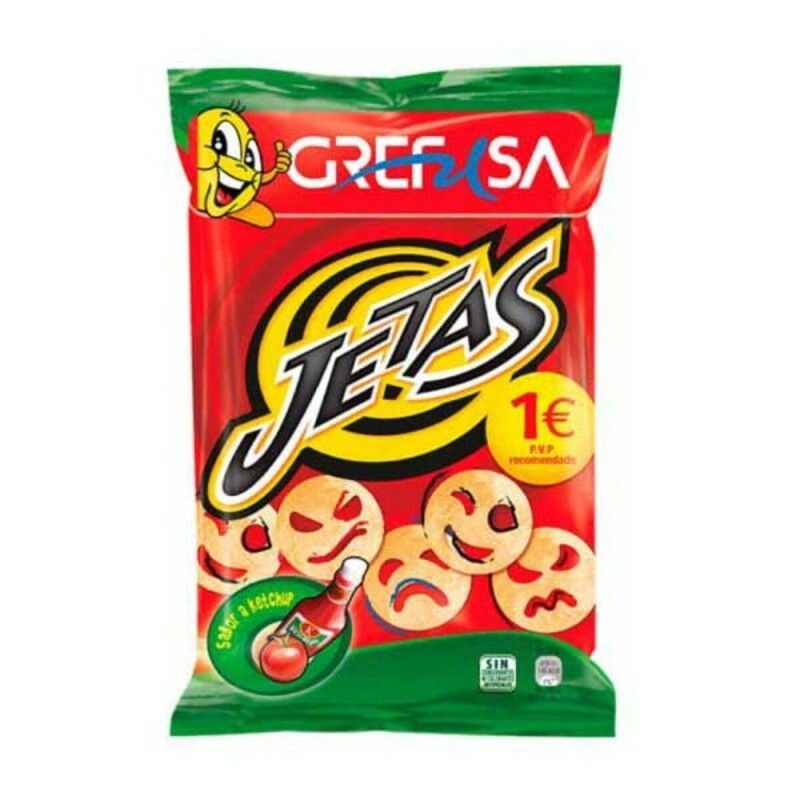 Snacks Grefusa Jetas Ketchup (79 g) - Acheter à 1,82 € seulement chez Collector's Boutique