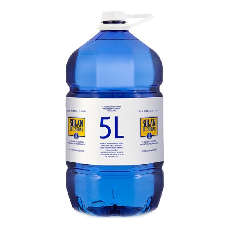 Eau minérale naturelle Solan De Cabras (5 L) - Acheter à 3,10 € seulement chez Collector's Boutique