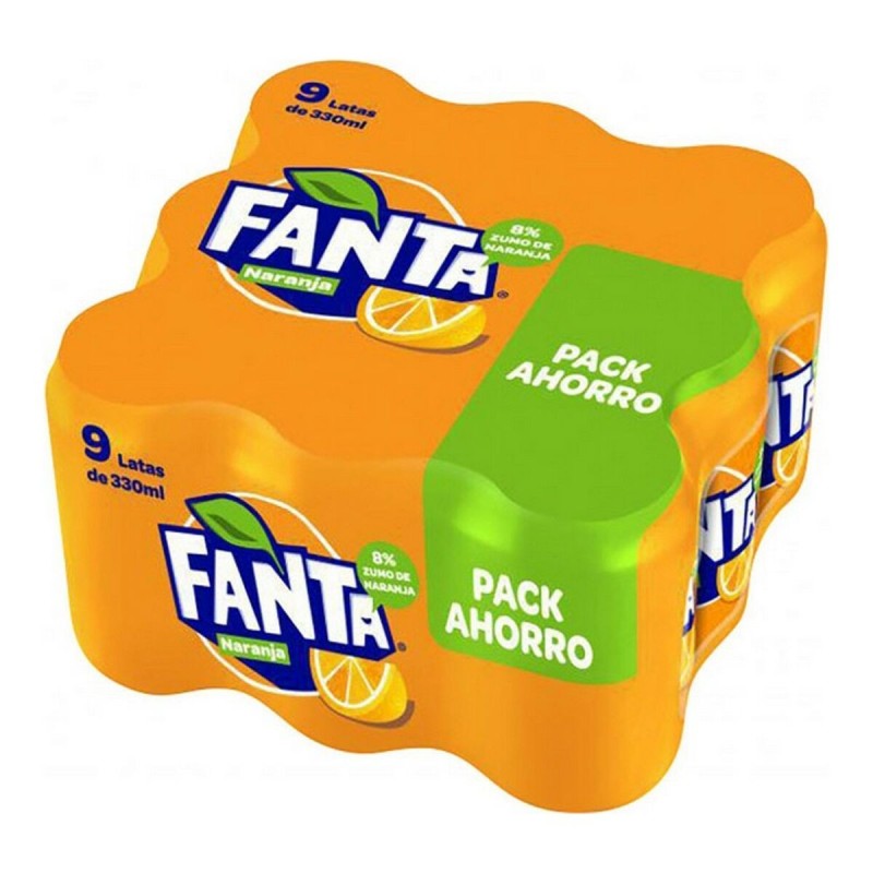 Boisson rafraîchissante Fanta Orange (9 x 33 cl) - Acheter à 7,28 € seulement chez Collector's Boutique