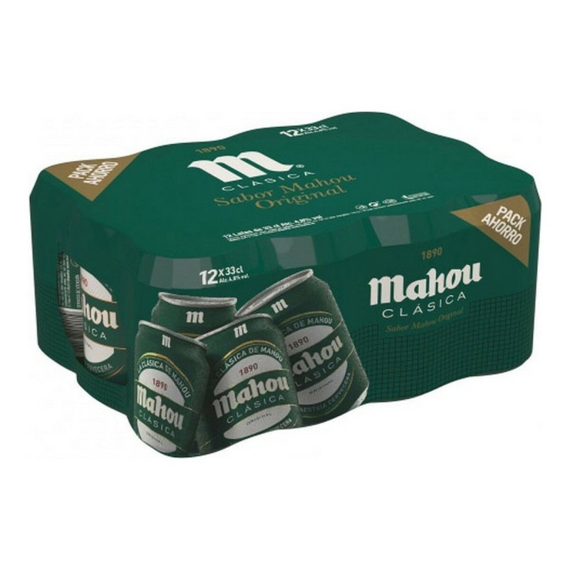 Bière Mahou Clásica (12 x 33 cl) - Acheter à 8,32 € seulement chez Collector's Boutique