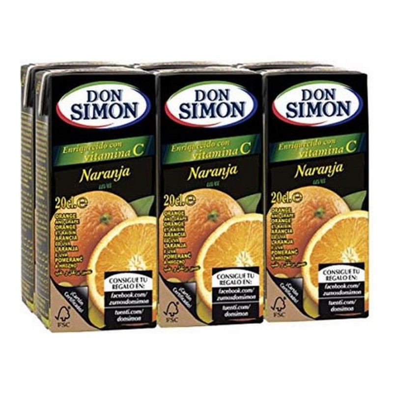 Jus Don Simon Orange (6 x 200 ml) - Acheter à 2,74 € seulement chez Collector's Boutique