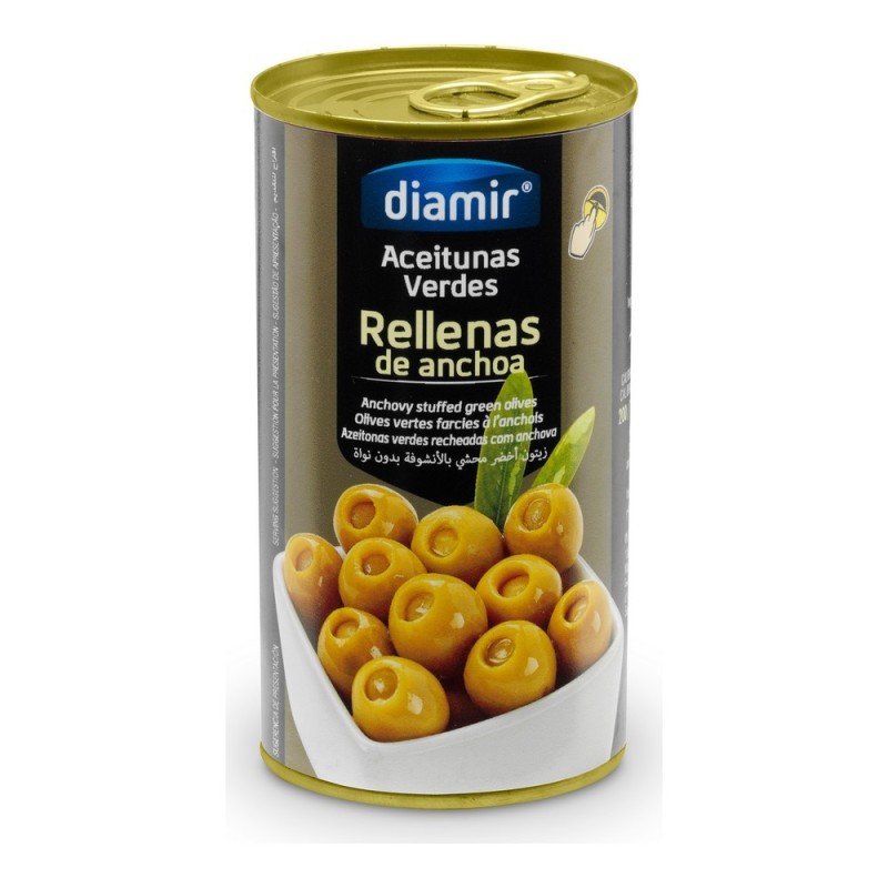 Olives Diamir Farcies d'anchois (150 g) - Acheter à 1,62 € seulement chez Collector's Boutique