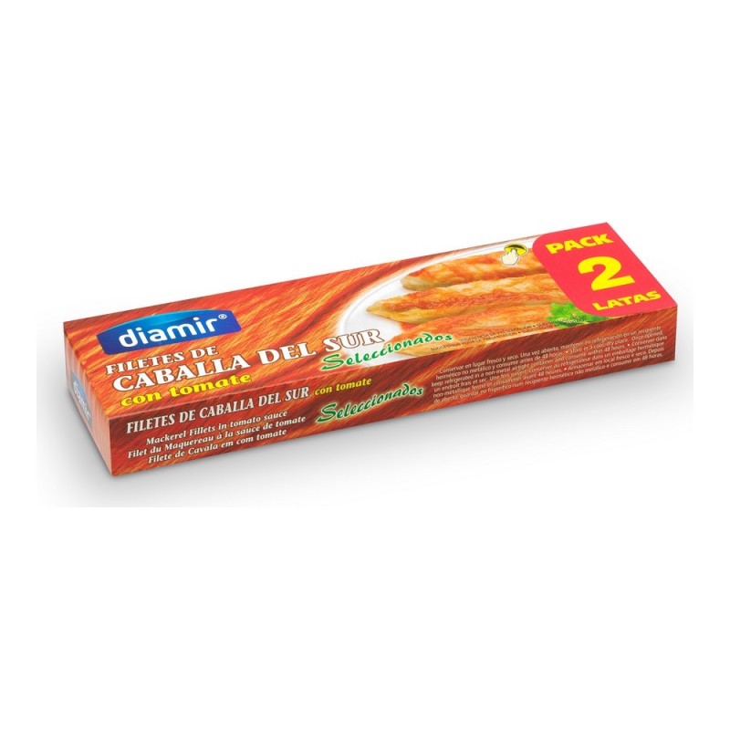 Filets de maquereau Diamir Tomate (2 x 90 g) - Acheter à 2,53 € seulement chez Collector's Boutique